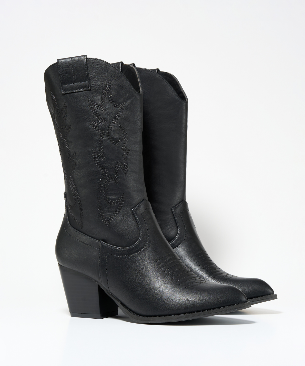 Botas cowboy media ca&ntilde;a tac&oacute;n  image number null